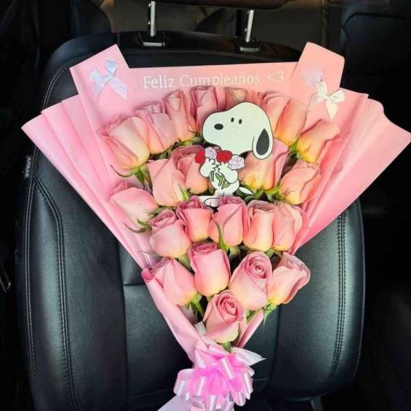 Ramo de snoopy rosita