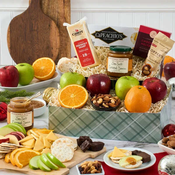 ORCHARD'S ABUNDANCE - FRUIT GIFT BASKET