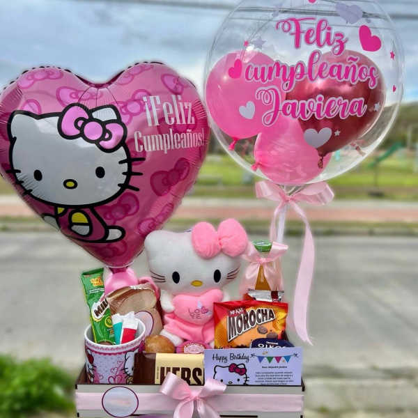 Desayuno sorpresa tema hello kitty