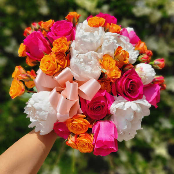 Sunset Over Us Hand Tied