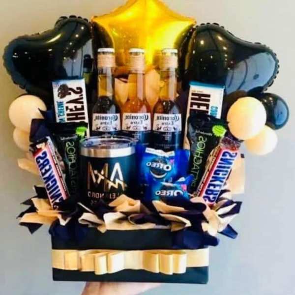 Cesta de regalo personalizada