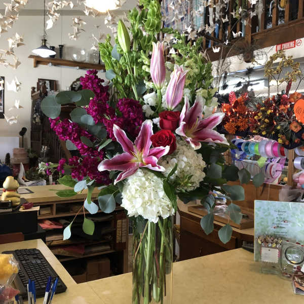 Lilies, Hydrangea, Roses and More