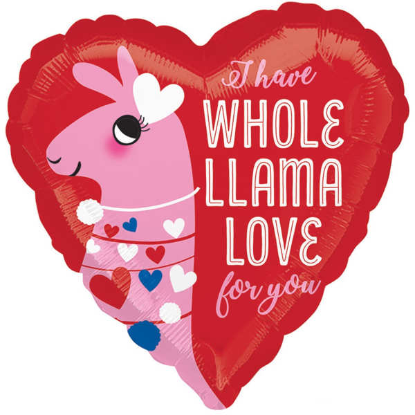 I Have Whole Llama Love For You - Balloon
