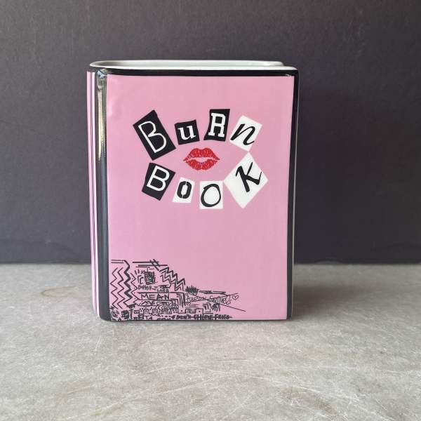 Mean Girls Burn Book Vase