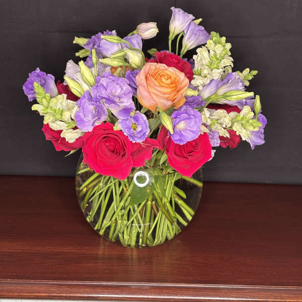 Fucsia lavender cheer up.