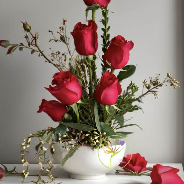 Ikebana Love! A Floral Archist™ Original.