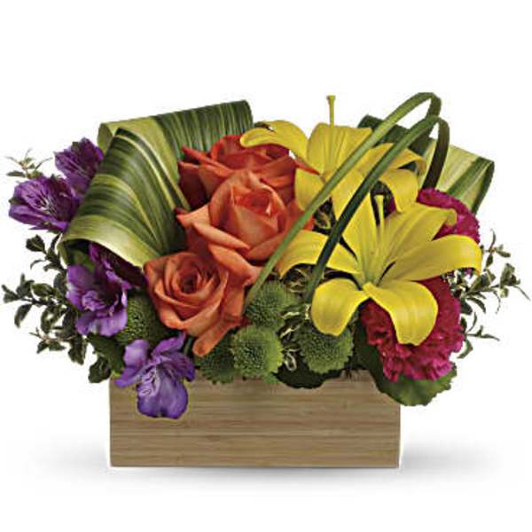 Teleflora's Shades Of Brilliance Bouquet