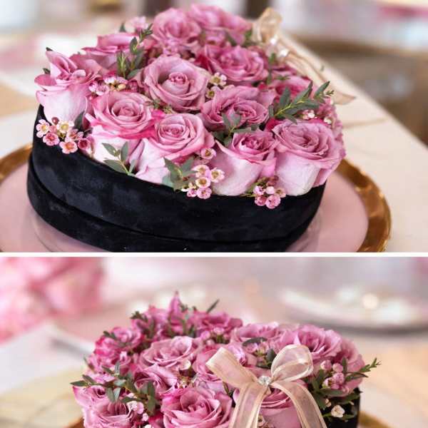 Garden Style Lilac Rose Arrangement – Placentia, CA