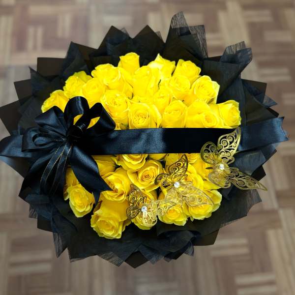 Yellow Roses Maxi Bouquet