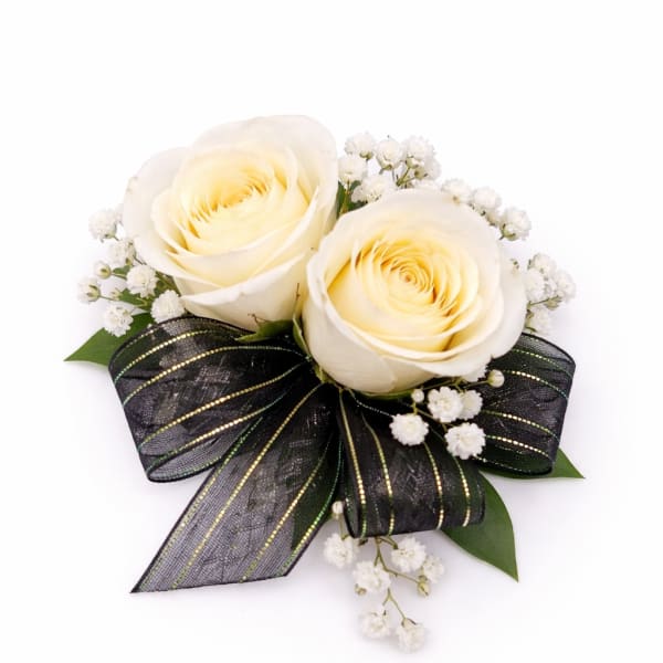 Black and White Wristlat