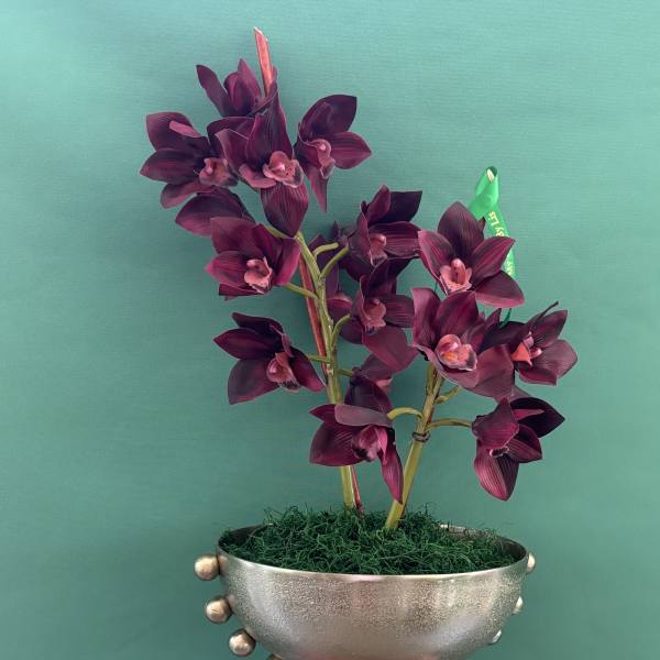 Purple rain.(SILK ARRANGEMENT)