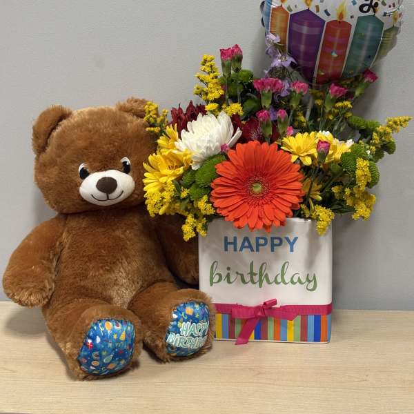 Birthday Bear Trio