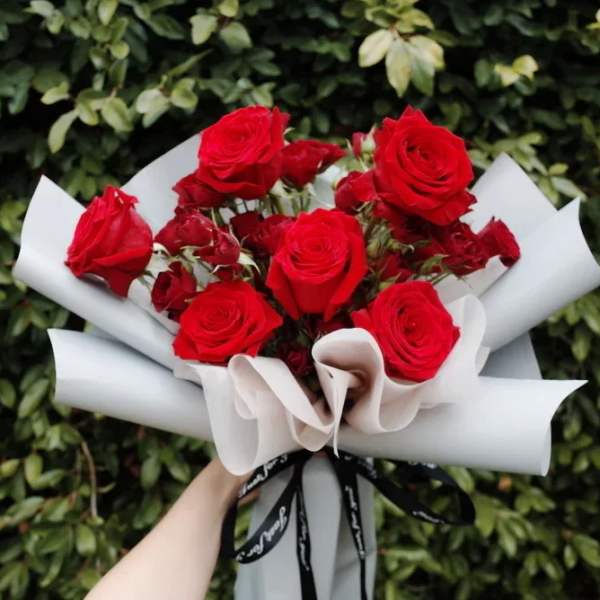 Classic Red Rose Bouquet