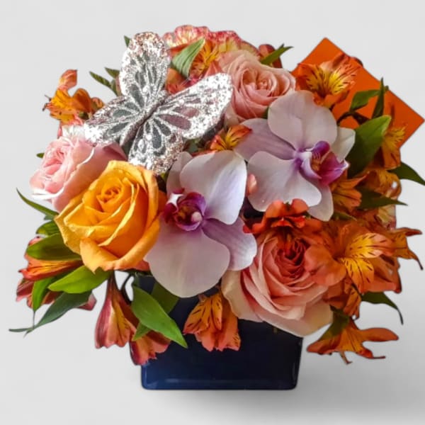 Peach And Blush Rose And Orchid Beauty Designer's Choice