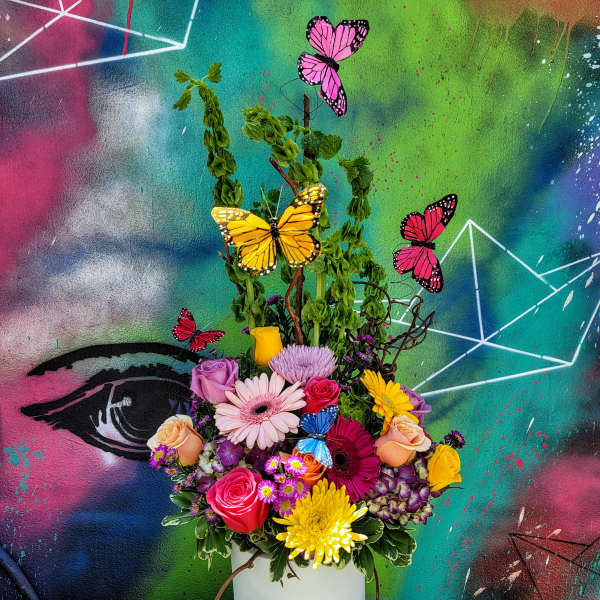 technicolor butterfly