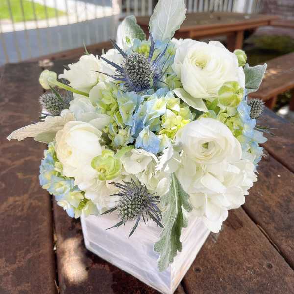 Simply Blue and White