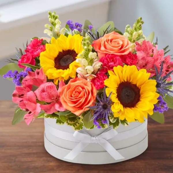 Hat box Garden ( 1800 Flowers