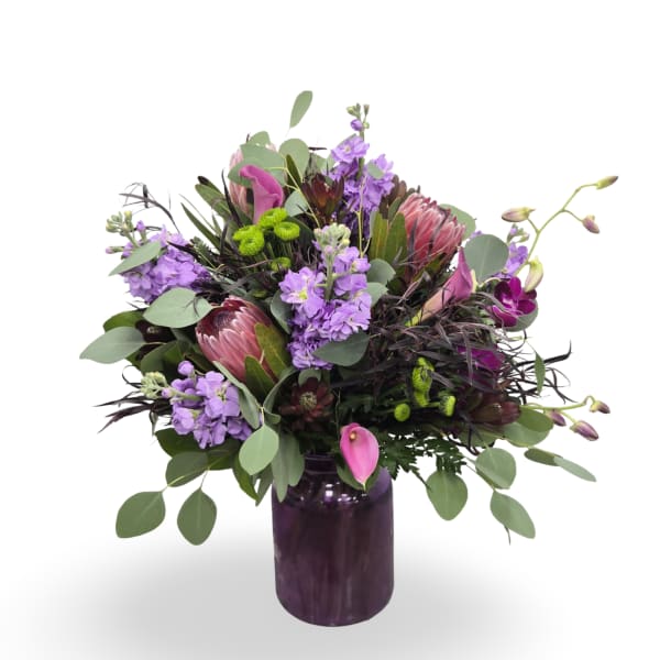 Enchanted Purple Garden