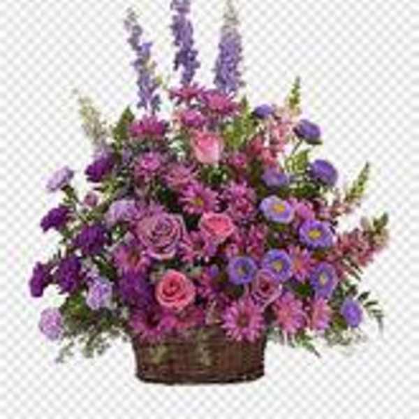 GRACIOUS LAVENDER BASKET