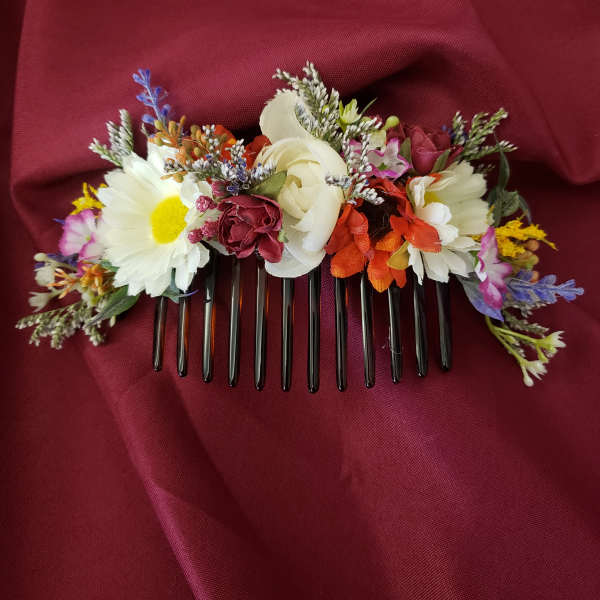 Bridal or prom hair comb