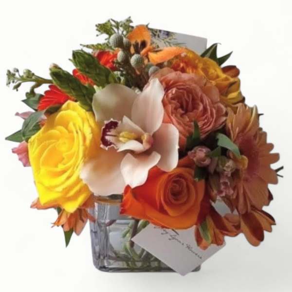 Peach And Yellow Bouquet Designer's Choice