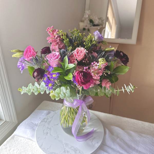 Bouquet in a vase