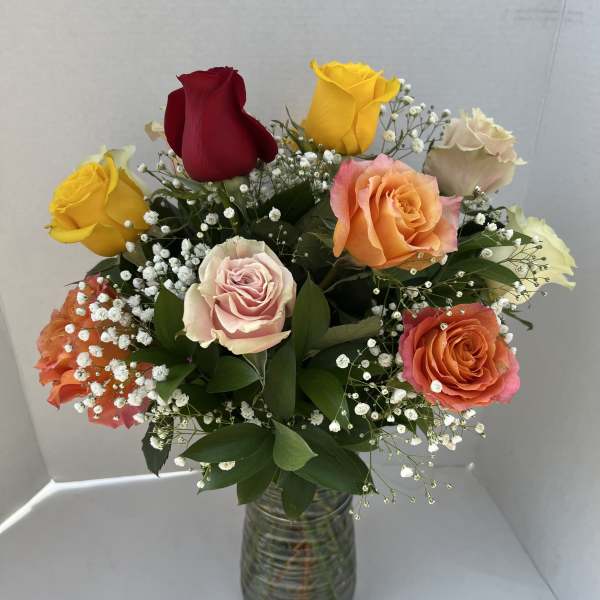 Colorful Mixed Roses