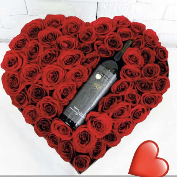 Red Roses Heart Shaped