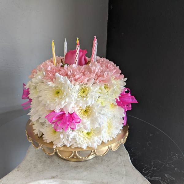 Blooming Birthday Cake