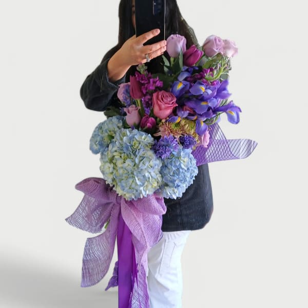 Purple Fashion Bouquet Designer's Choice