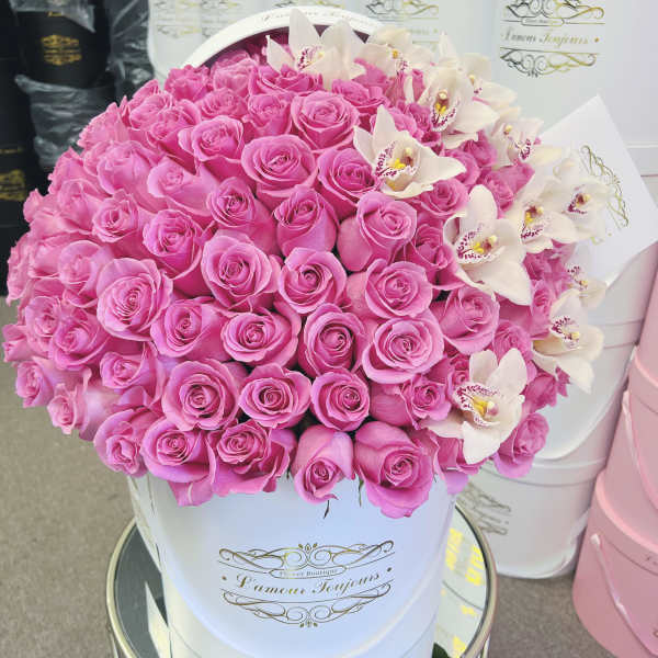 100 Barbie Roses