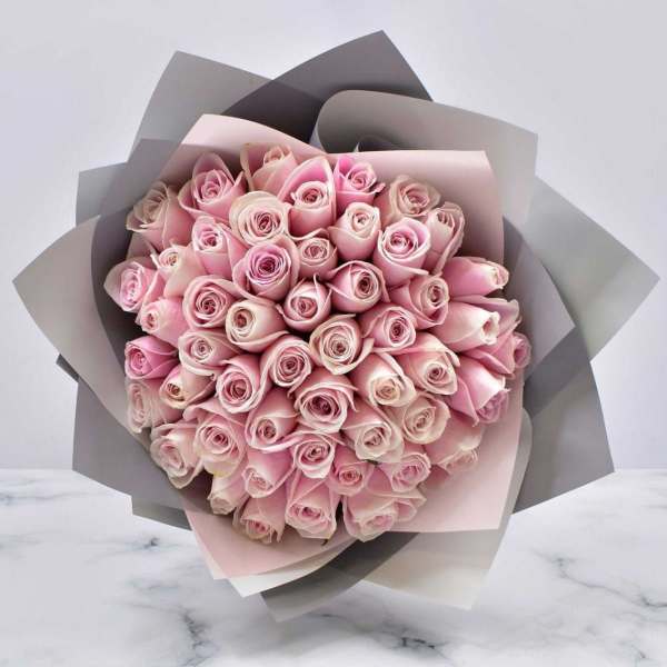 Pink dream rose bouquet