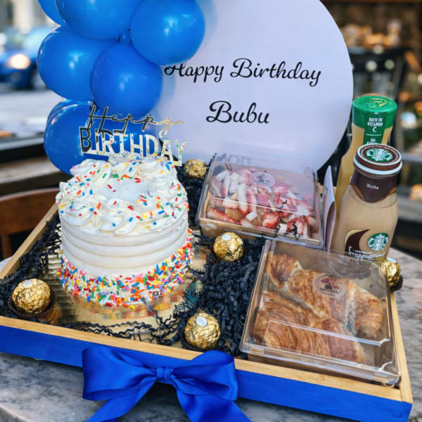 Birthday For Him Breakfast Tray