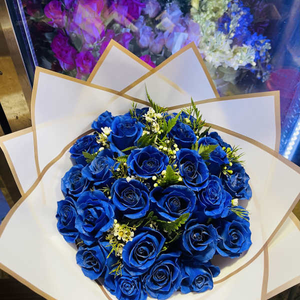 Blue roses