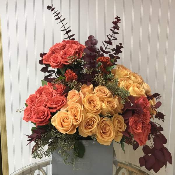 Isla - Roses, Eucalyptus, and Greenery