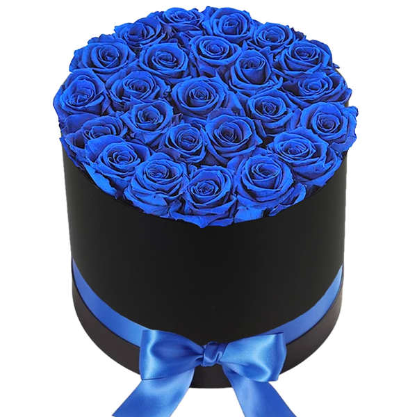 True Blue - Rose Box