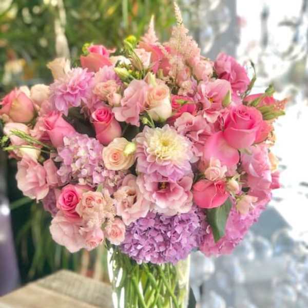 Mixed Boquet In Vase