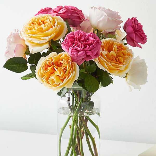 Mix Garden Roses Bouquet