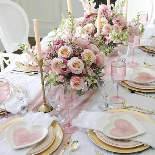 Romantic dining for galantine’s day