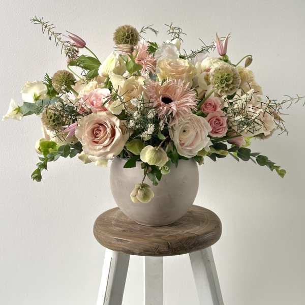 The Softer side of Valentine's Arrangement.