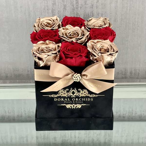 Royal Roses Red & Gold ™