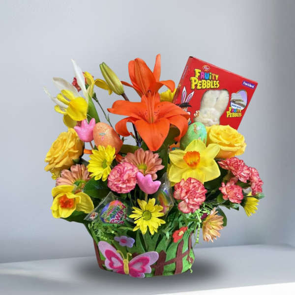Easter Garden Candy Basket