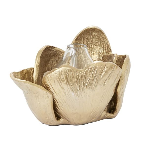 Medium Budding Flower Sculpture