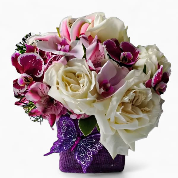 Purple Butterfly Bouquet Designer's Choice