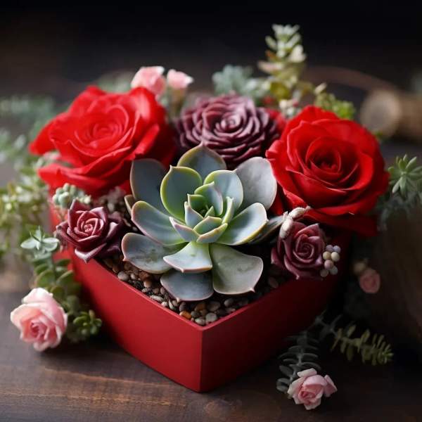 Desert Rose - Succulents and Roses