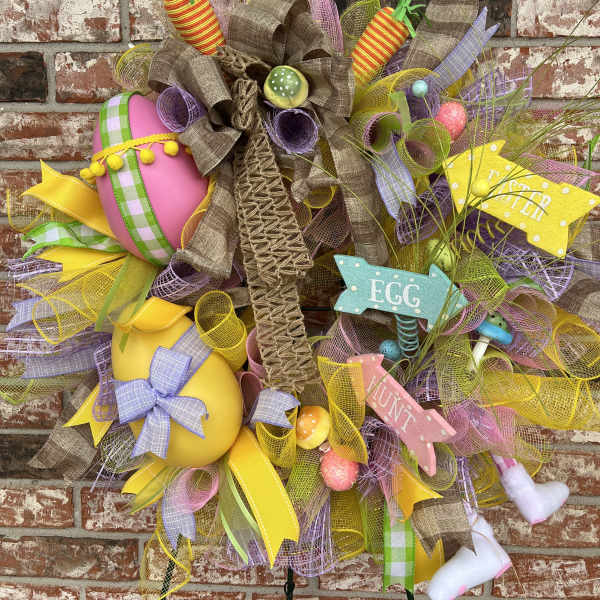 Easter Door Wreath
