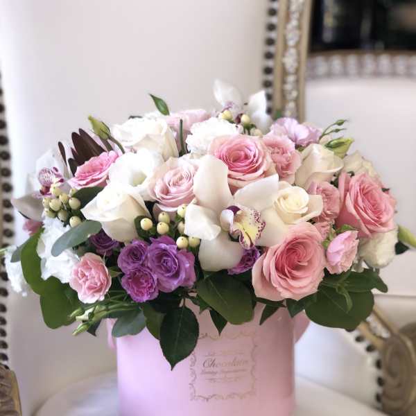 Sam - Roses, Berries, Orchids and Lisianthus