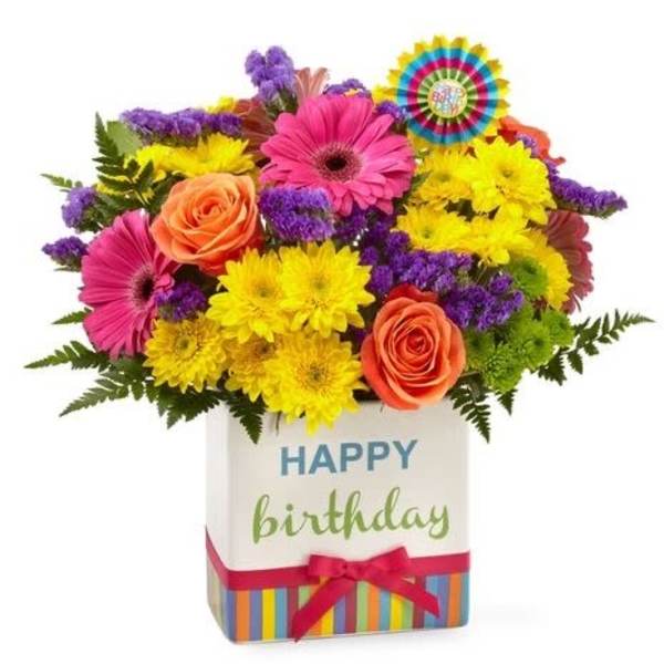 Birthday Brights Bouquet