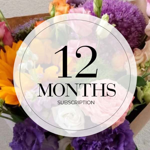 Monthly Flower Delivery - 12 Months