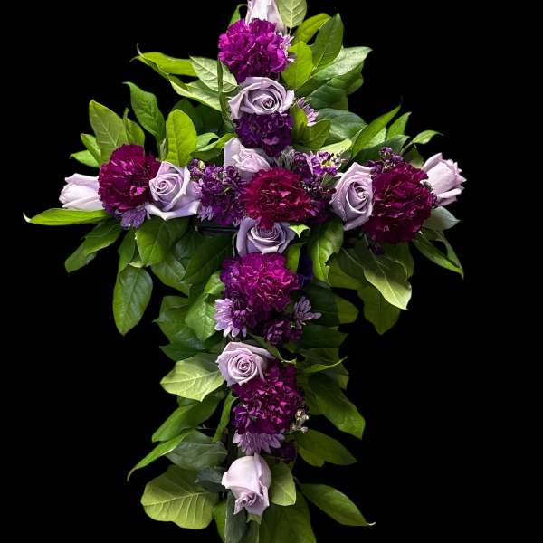 Purple Cross 24"